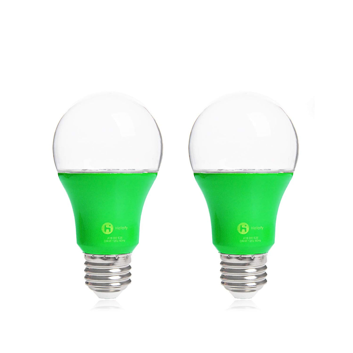 helloify A19 LED Plant Grow Light Bulb, 9W, Equivalent 100W, DIY Horticulture & Indoor Gardening, Growing Light for Indoor Plant