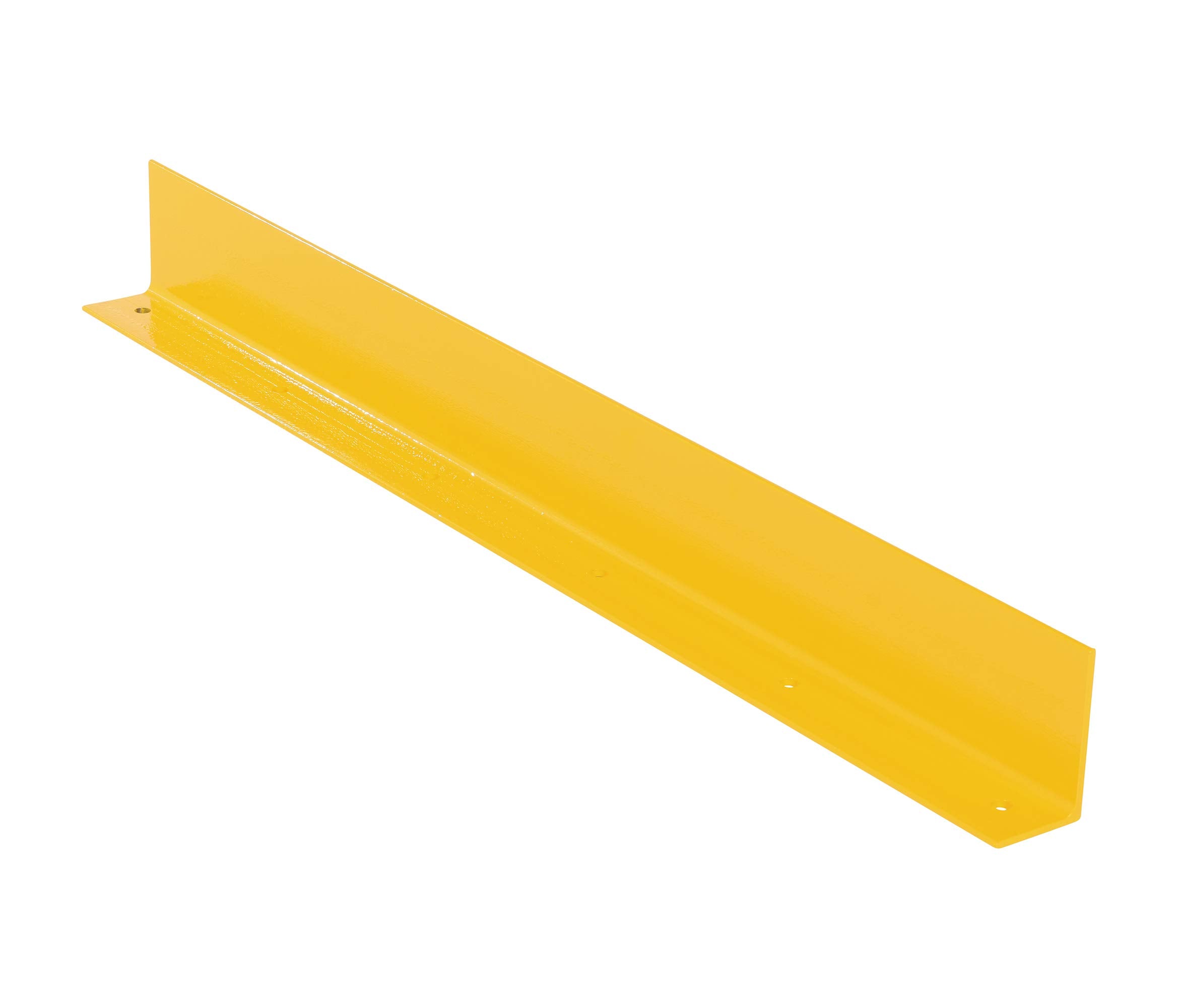 Vestil FSC-14-48-YL Steel Floor Safety Curb 48 in. x 3 in. x 5 in. 1/4 in. Thick Yellow