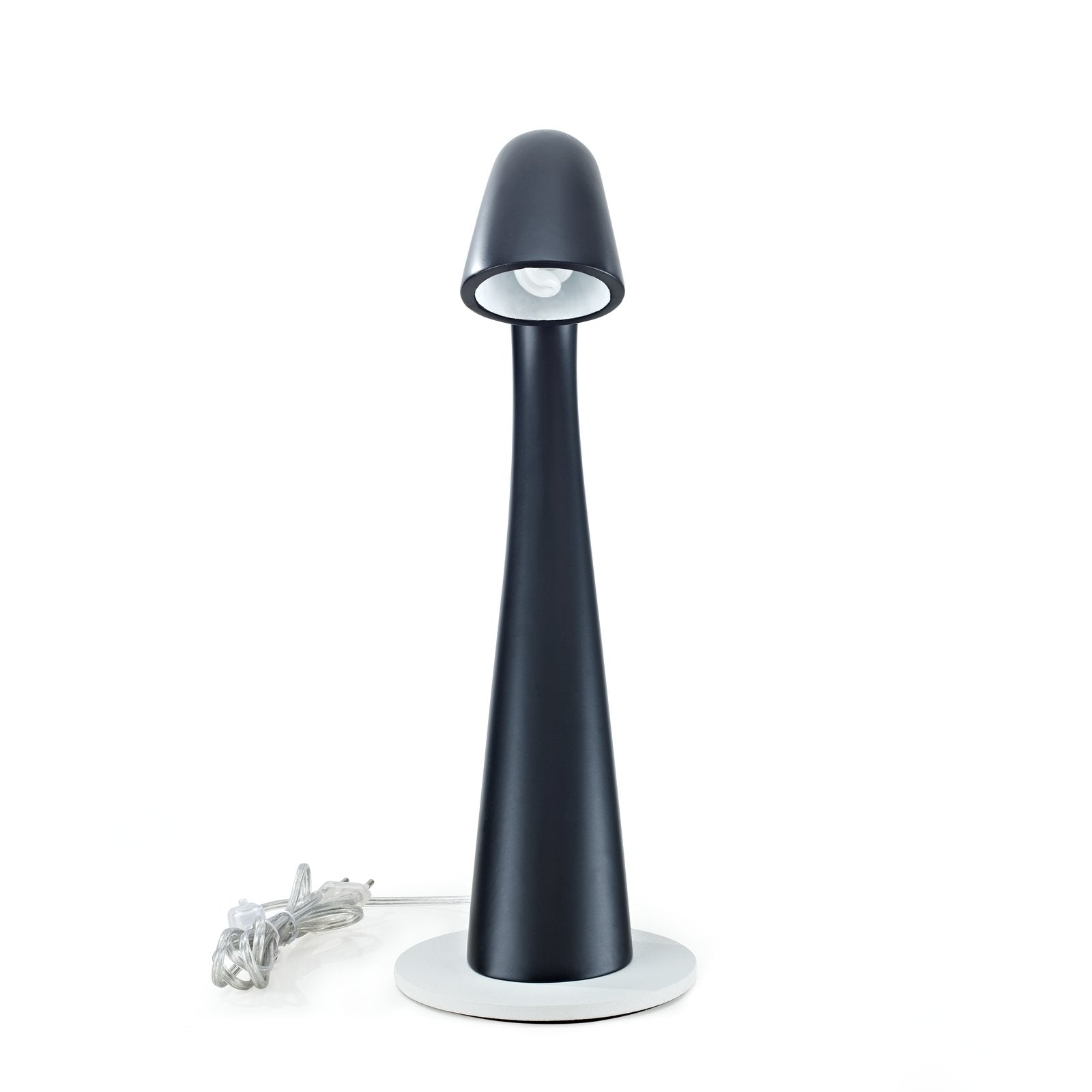 Modway Gooseneck Table Lamp, Acrylic, Black, Model EEI-668-BLK