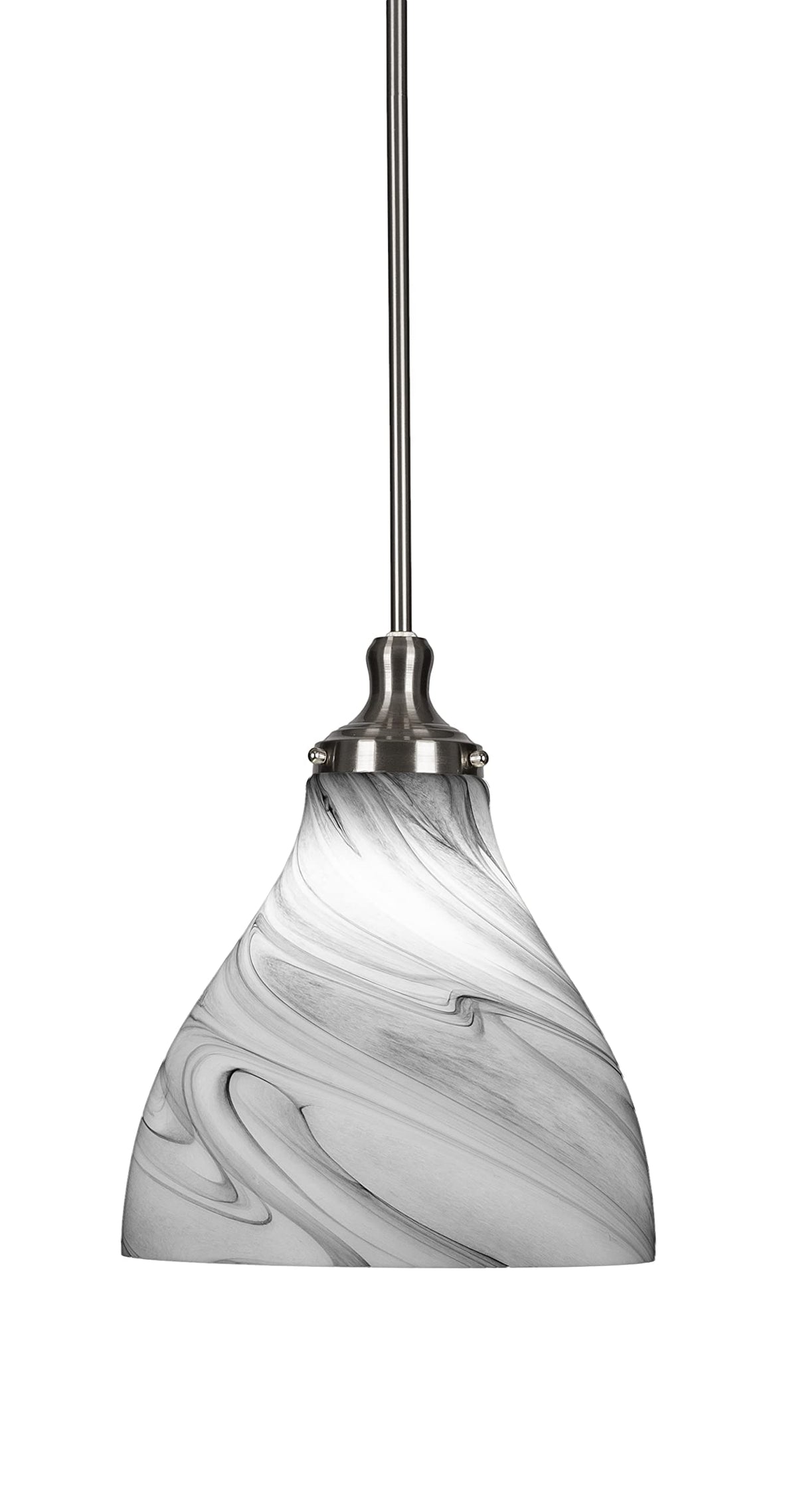 Juno 1 Light Pendant in Brushed Nickel (79-BN-4729)