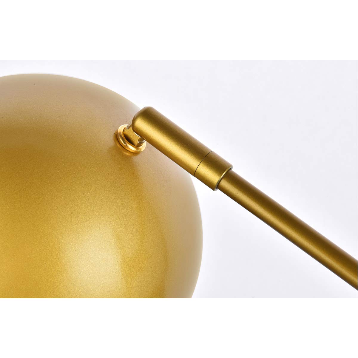 Living District Modern Home Decorative Forrester 1 Light Brass Table lamp