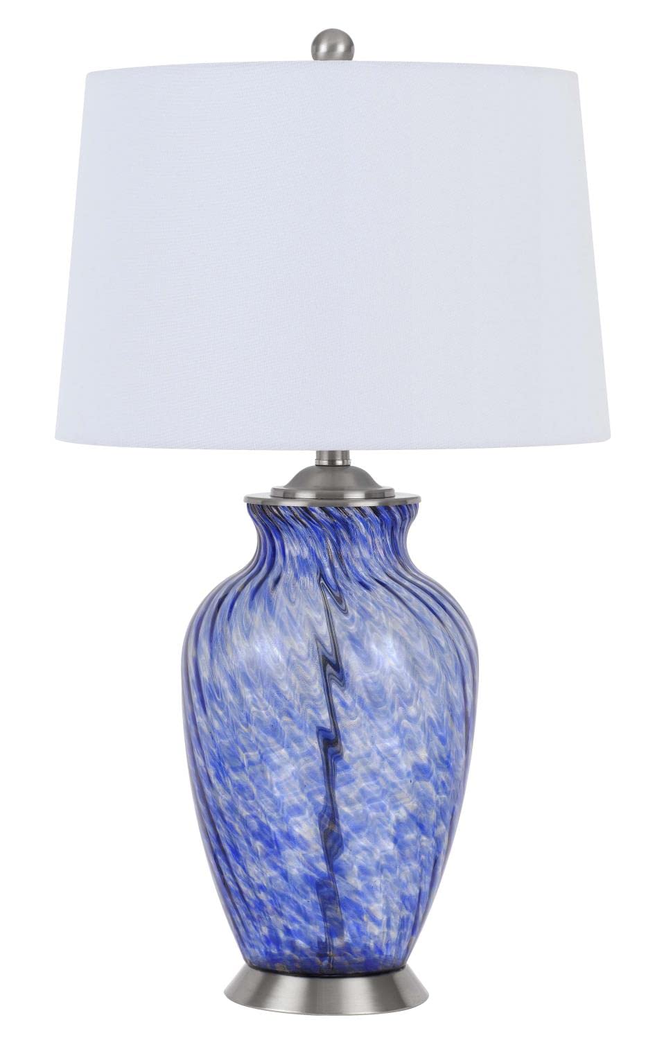 Cal Lighting BO-2995TB Table Lamp, Sky Blue