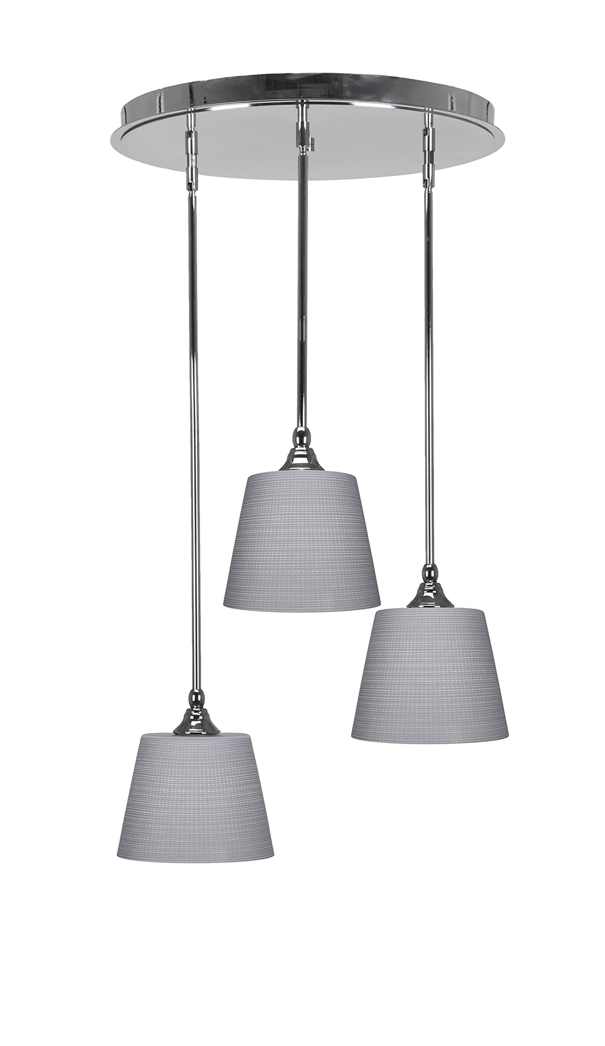 Empire 3 Light Cluster Pendalier in Chrome Finish (2183-CH-4082)