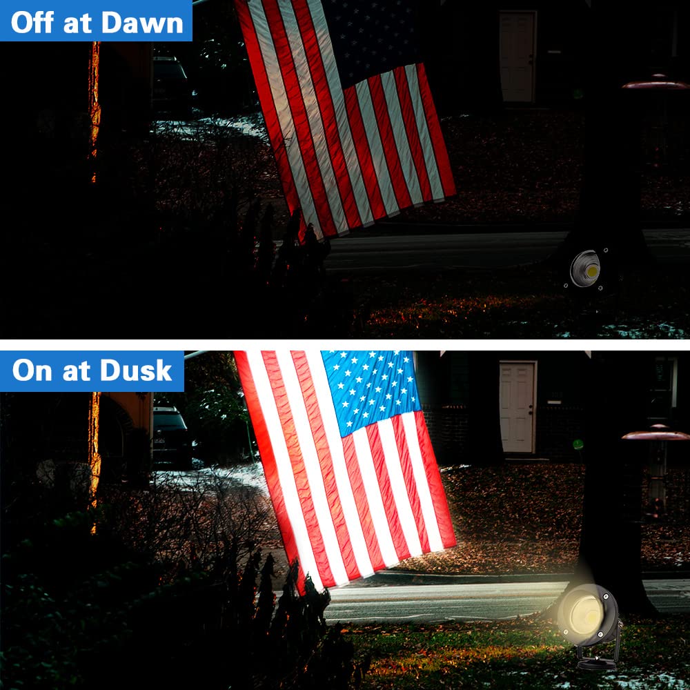 Eaglod 20W Led Spotlights Outdoor Landscape Lights,Low Voltage Led Landscape Lighting, 12V ~24V Ac/Dc Waterproof Landscape Spotl