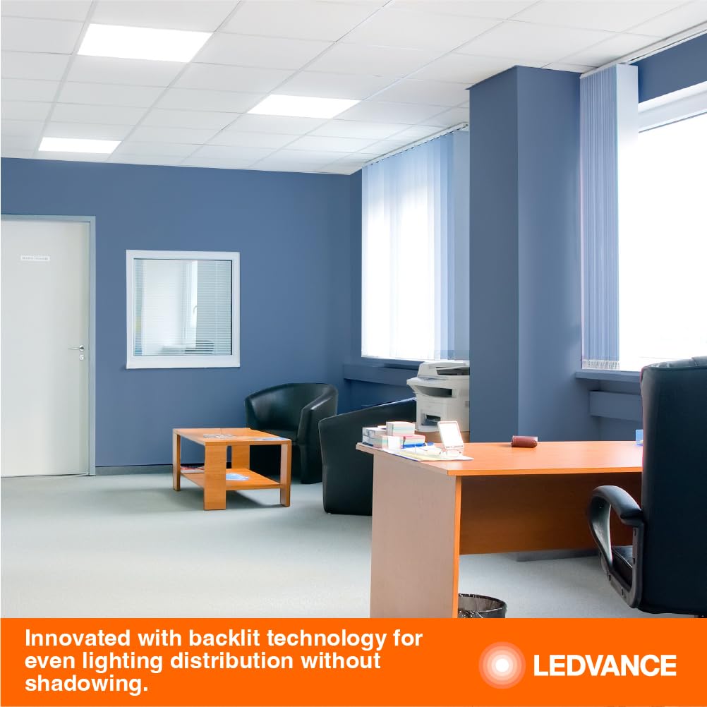 Ledvance 2X2 Dual Selectable Backlit Panel, 20W / 30W / 35W, 3 Cct Select 3500K / 4000K / 5000K, 2200/3300/3850 Lms, Dimmable -