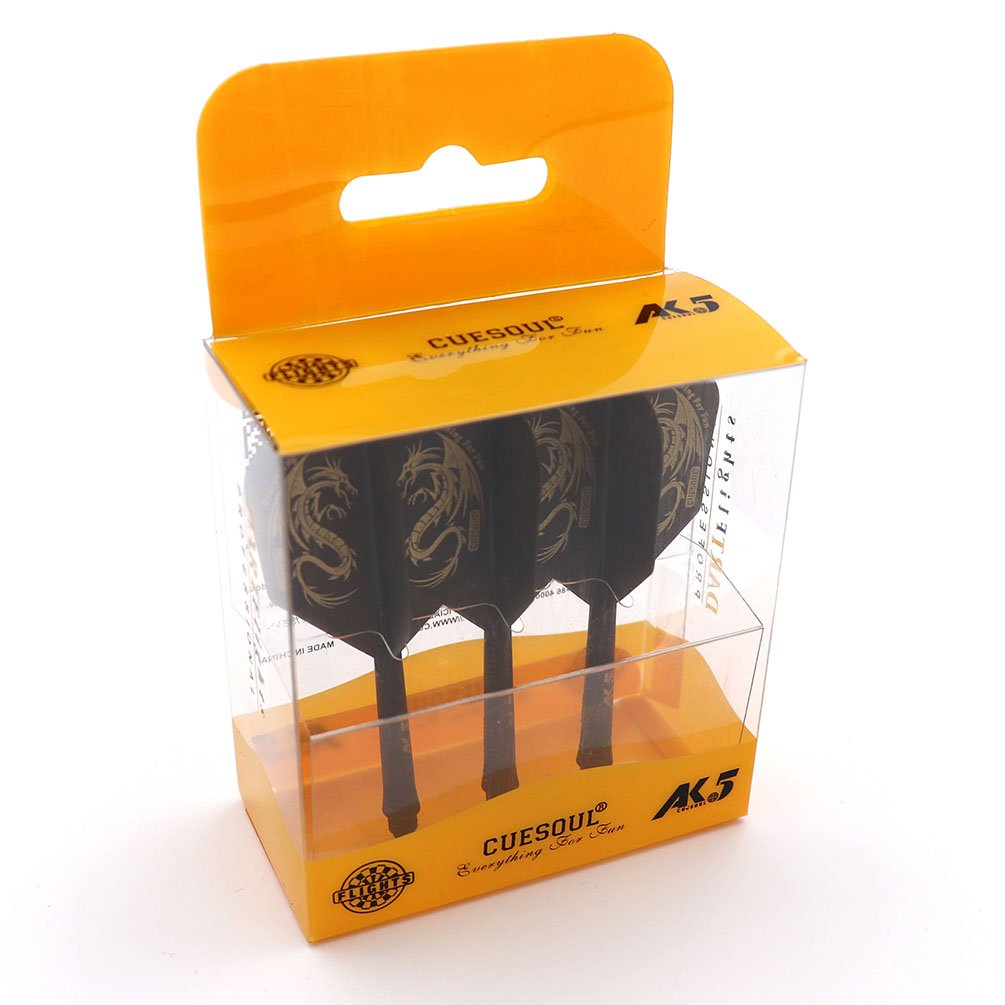 CUESOUL Integrated Dart Shaft and Flights Medium-3 PCS