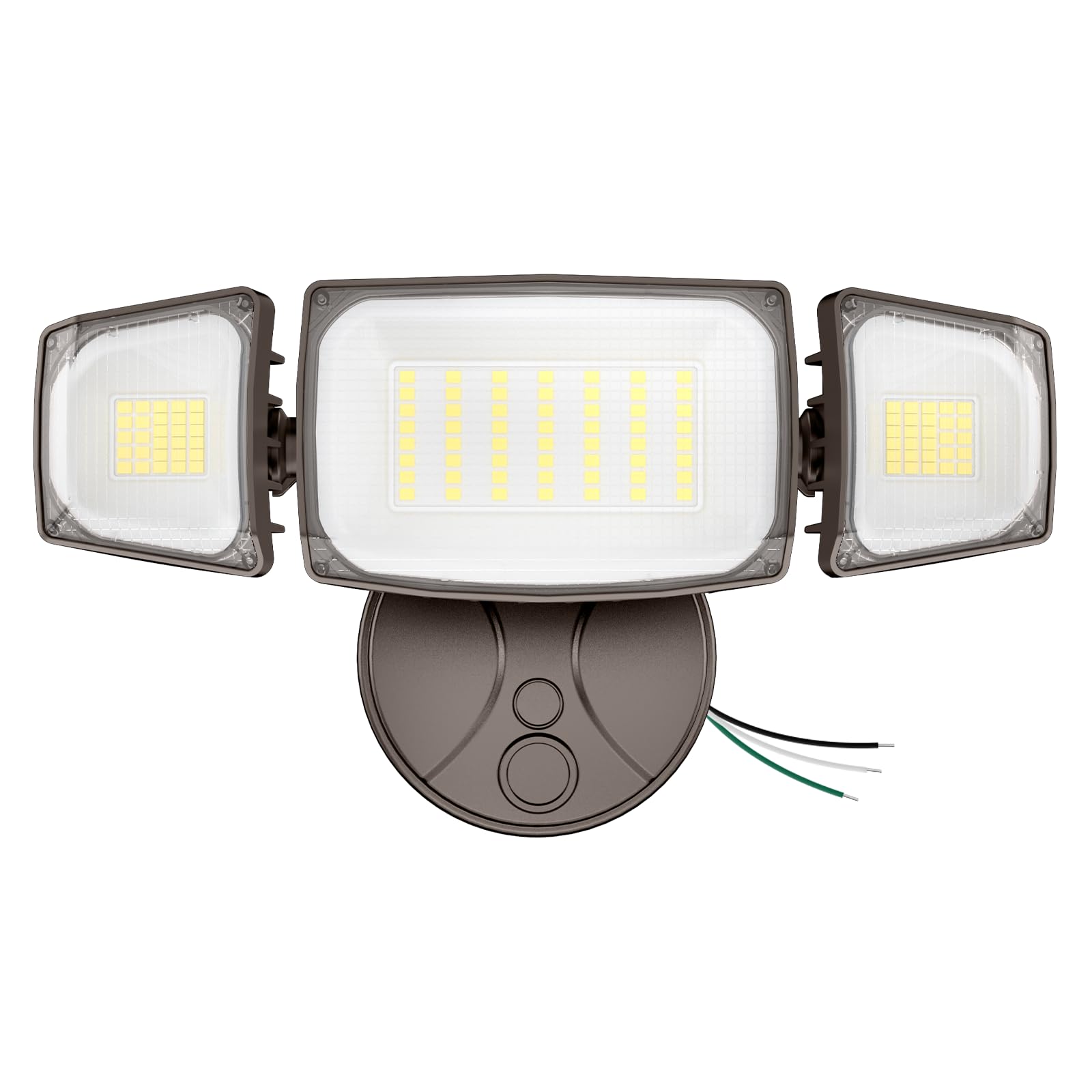 Olafus 60W Led Flood Light, 6000Lm Waterproof Security Light, Brown, Model 3-Lba55M, 6500K For Outdoor Use