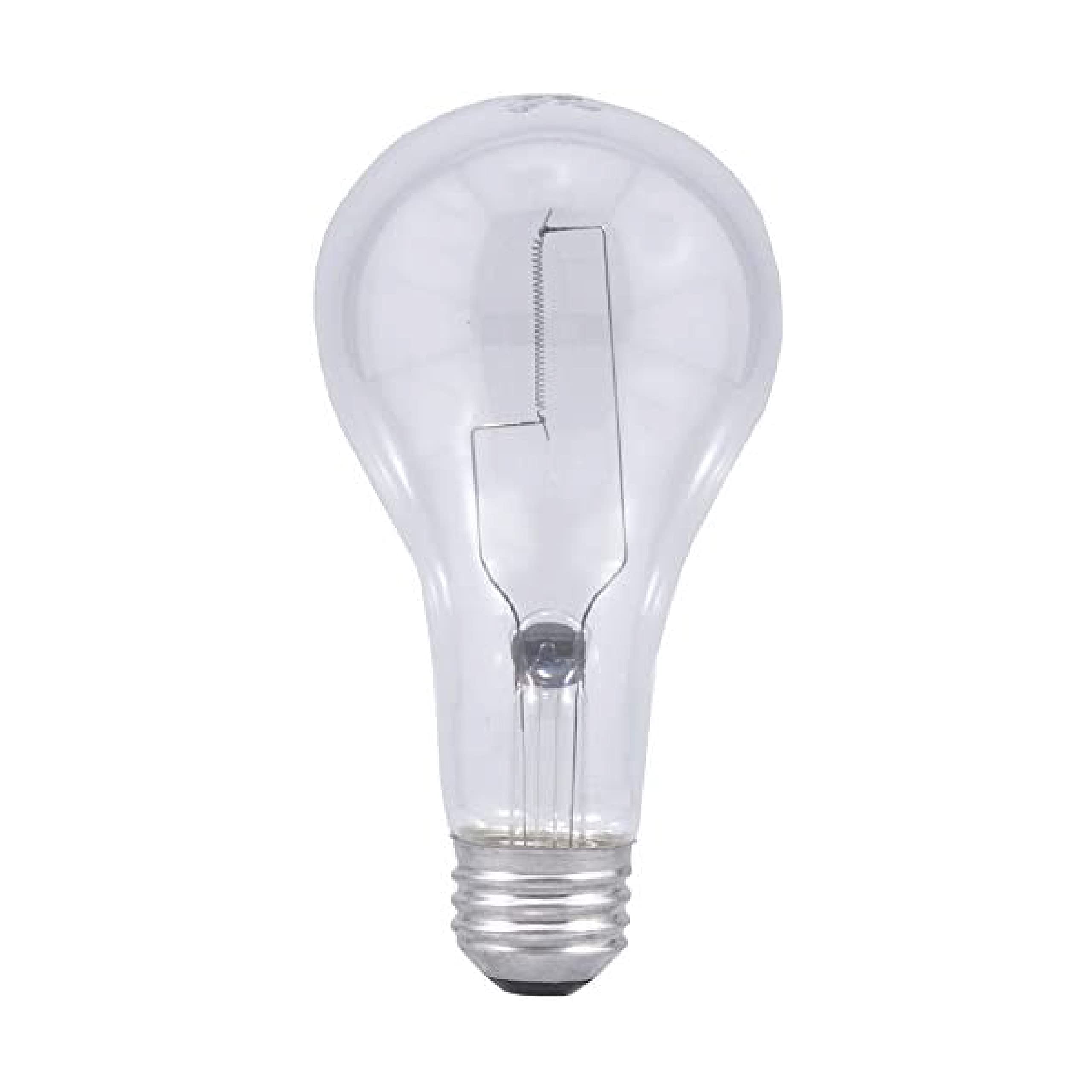 SYLVANIA 200W A21 Incandescent Light Bulb, 3880 Lumens, 2850K, Warm White, Medium Base, 1 Pack (Model 15476)