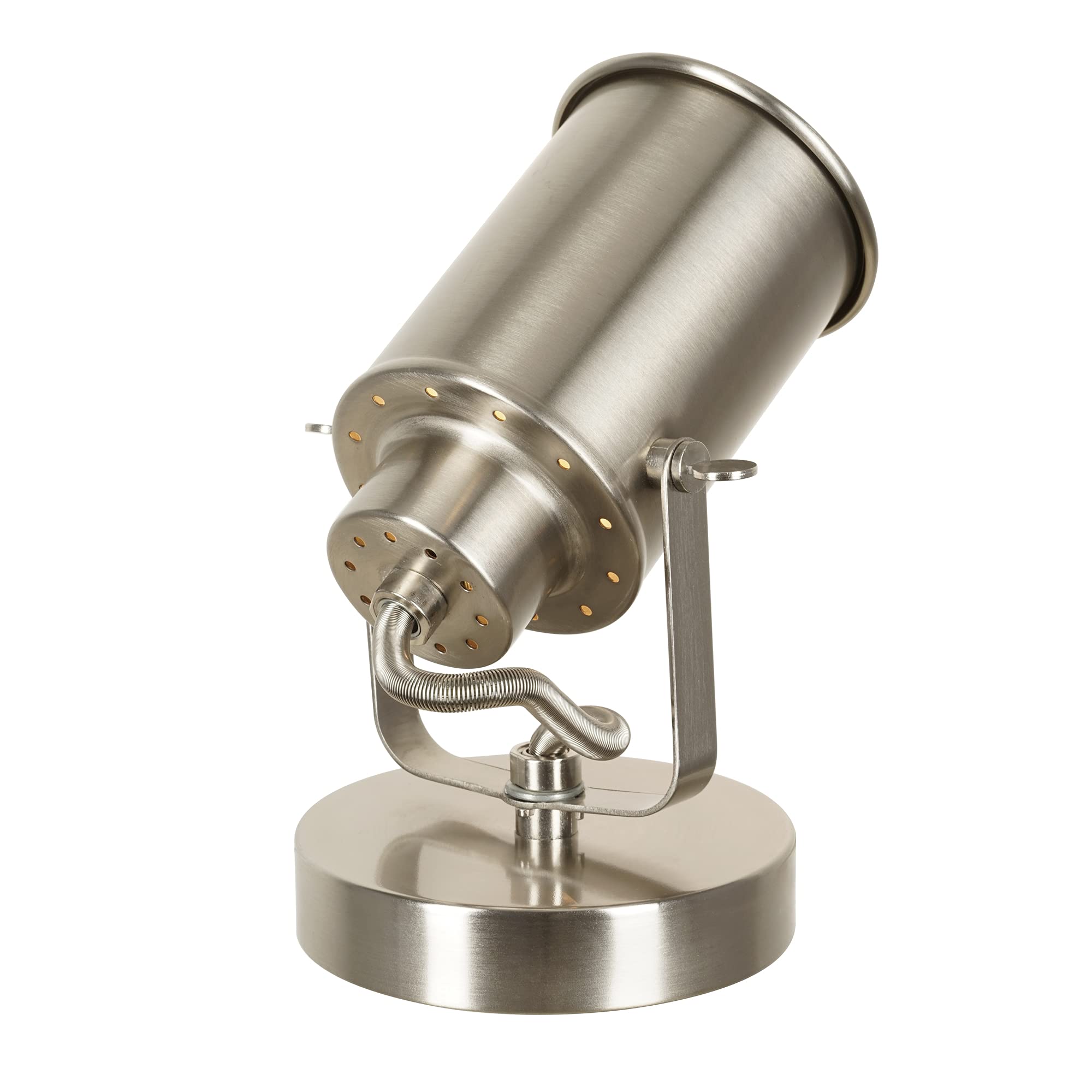 Catalina Lighting Modern Multipurpose Spotlight Desk Or Wall Mount Accent Lamp, 6'', Brushed Nickel, Pack Of 1