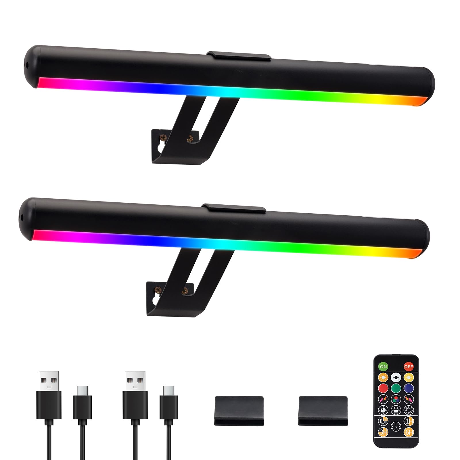 ZOCALOK Picture Light Battery Operated, Picture Lights for Wall, Wireless Picture Light with Remote for Paintings, 48 LED, 16 Co