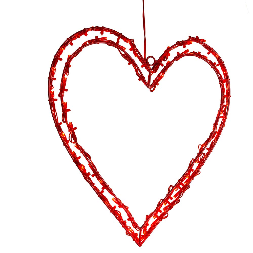 Kurt S. Adler Novelty Lights, Red, 12in, Plastic, Model AD1021