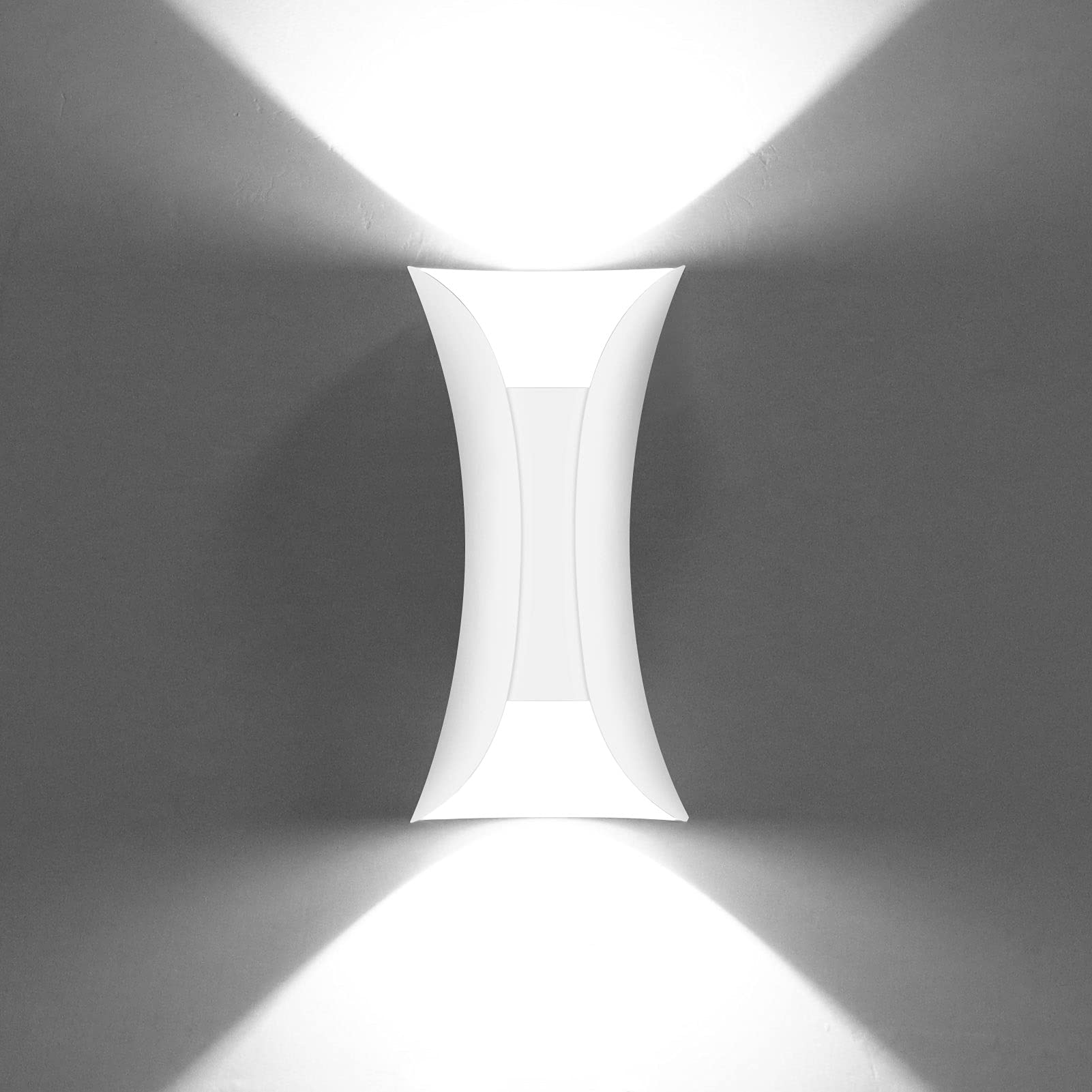 Kawell Creative 10W Modern Wall Light LED Wall Lamp Up Down Waterproof IP65 Aluminum Wall Sconce Light LED Indoor Outdoor for Be