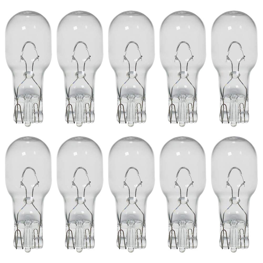 MUQIULIA Landscape Light Bulbs, Low Voltage T5 11W, Wedge Base, 12V, 10 Pack