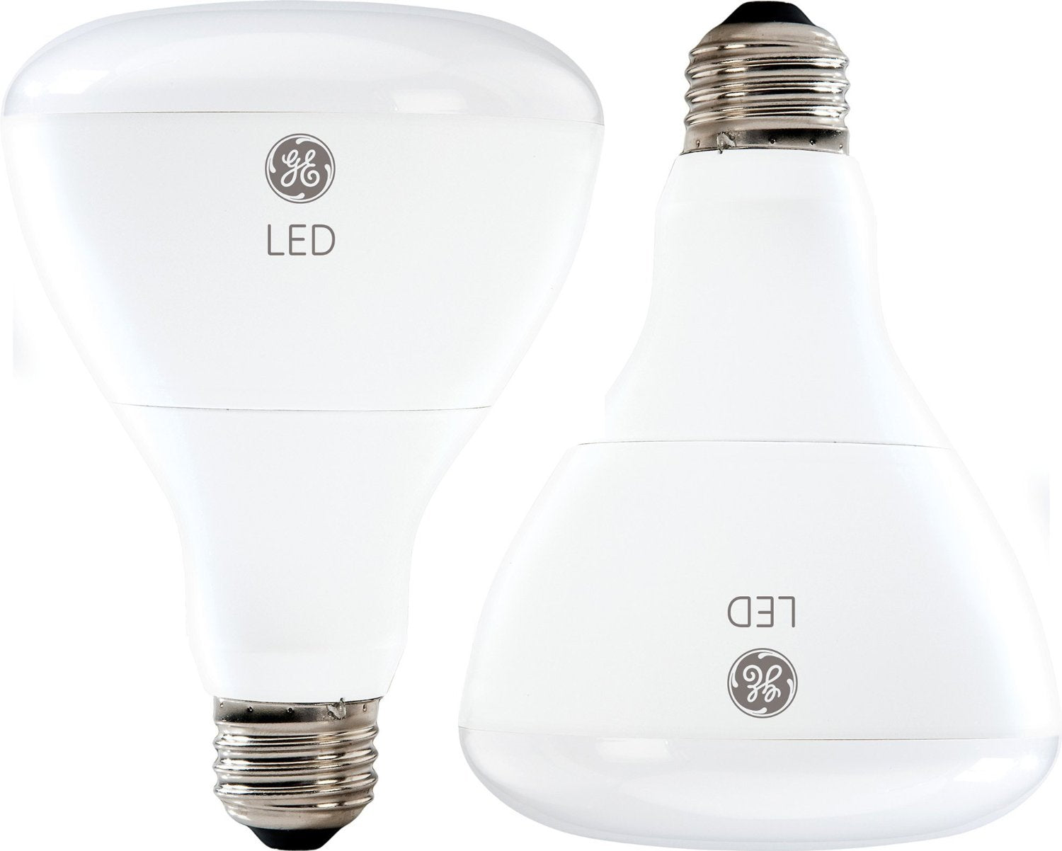 Ge Lighting Energy-Smart Soft White Led Flood Light Bulb, 10 Watt (65-Watt Replacement), 700-Lumen Br30 With Medium Base, 2-Pack