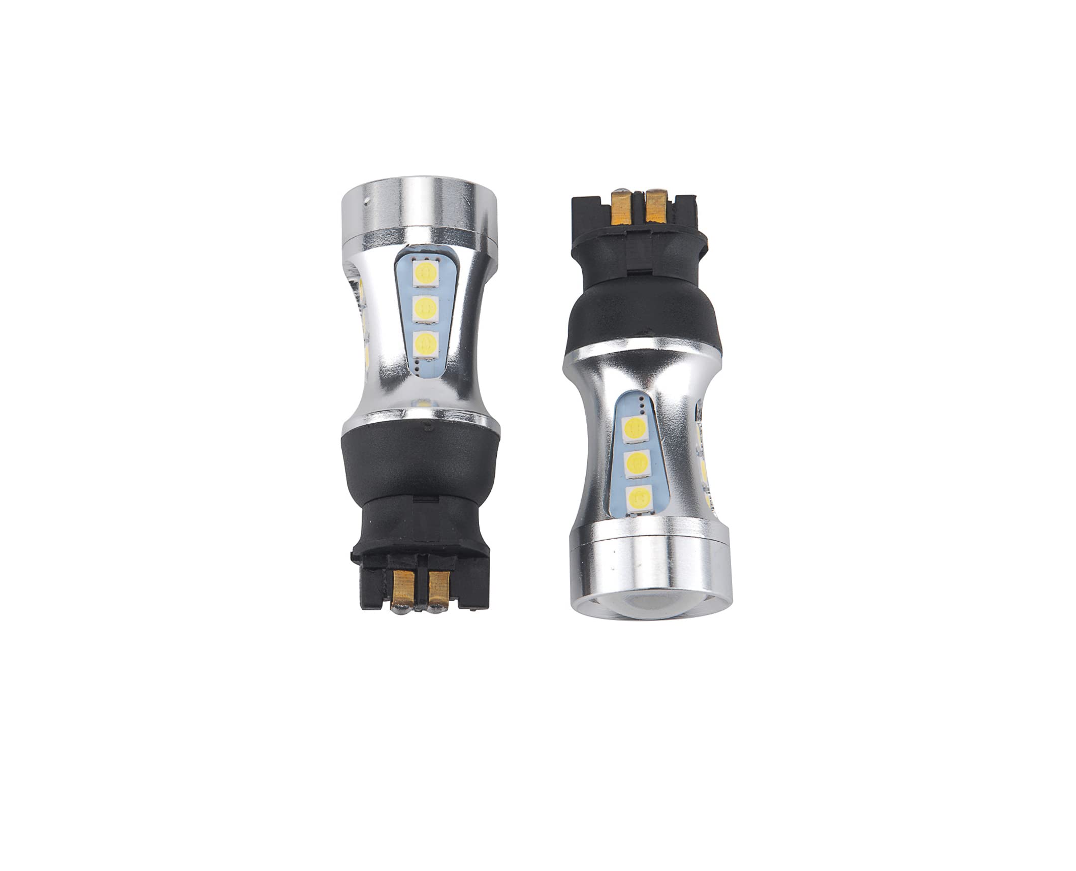 GFJMC PW24W LED Bulbs - Super Bright Canbus Amber Front Turn Signal Lights, Model PW24W-30WA