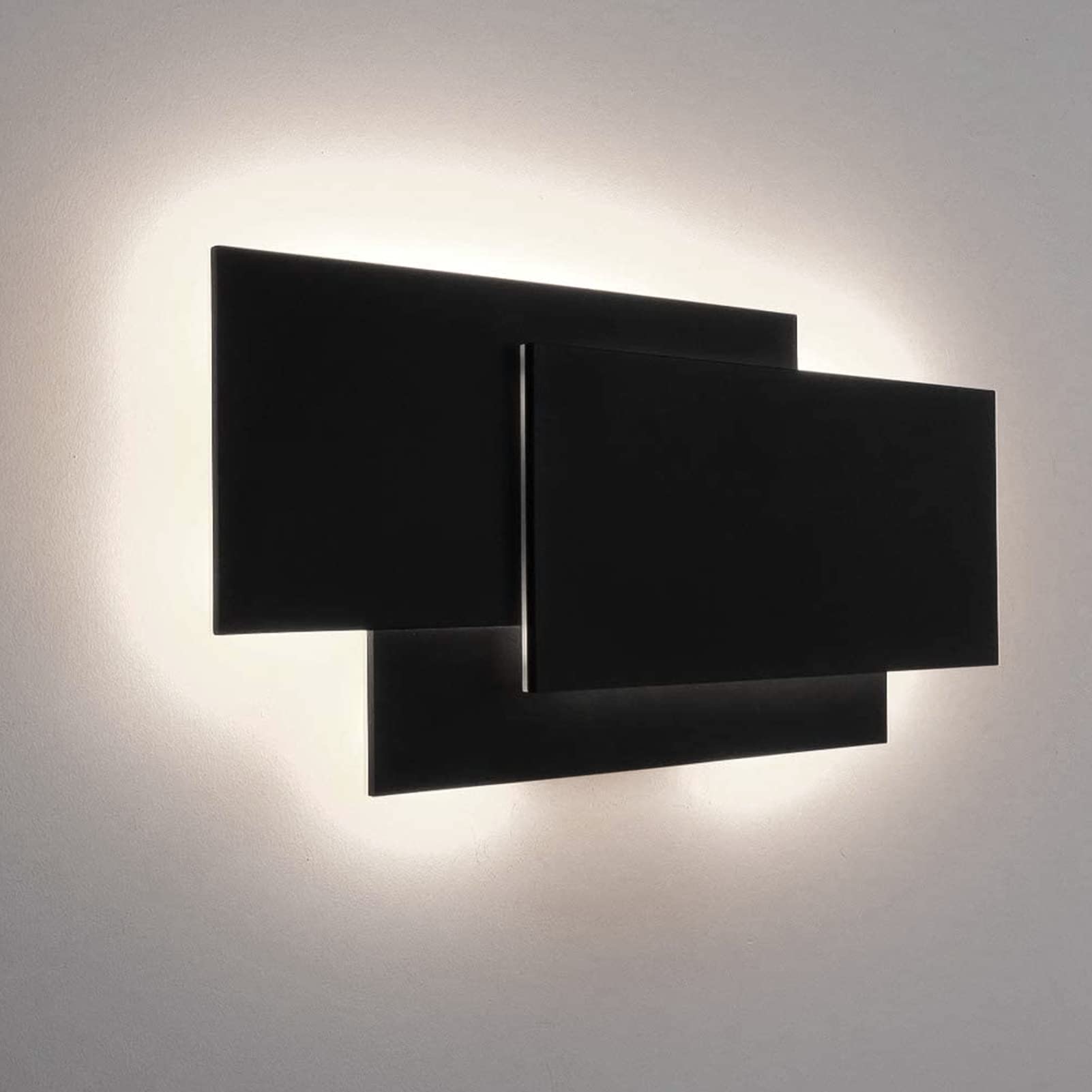 Ralbay LED Wall Sconce, Matte Black, 15.75in/36W, Aluminum, Natural White 4000K, Model 6809