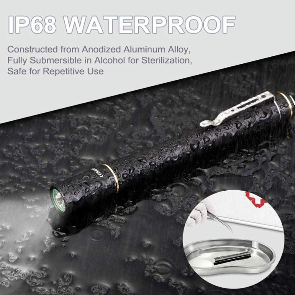 Lumintop Iyp365 Penlight - 200 Lumens Cree Led, Ipx-8 Waterproof, 3 Modes,