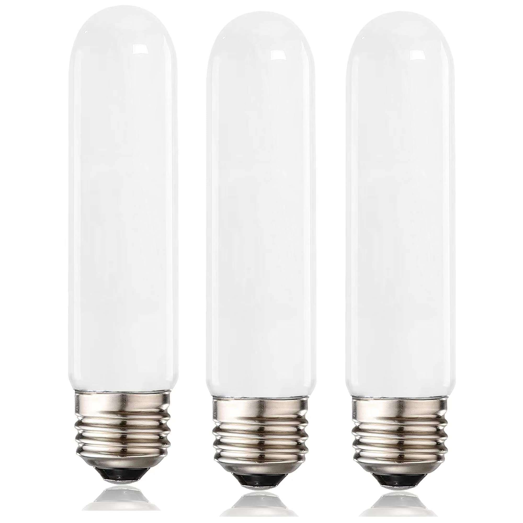 Xininsun T10 Led Bulb, Dimmable T10 Frosted Led Light Bulbs,8W Led Tube Bulbs, 60-75 Watt Equivalent,4000K Daylight White,E26 Ba