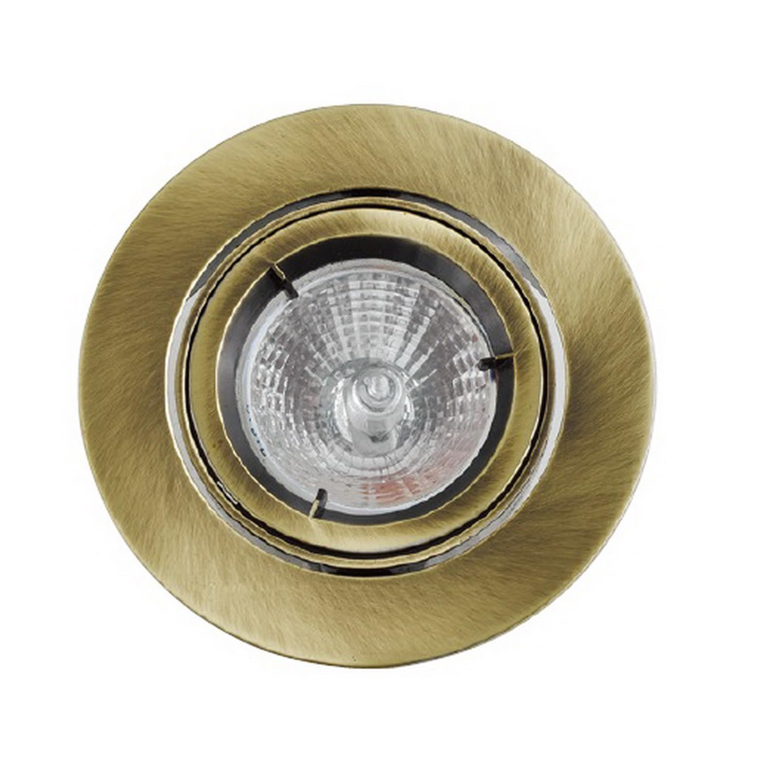 Cal Lighting BO-601-AB Transitional One Light Trim Only in Brass - Antique Finish, 3.75 inches, Copper, 50 Watts