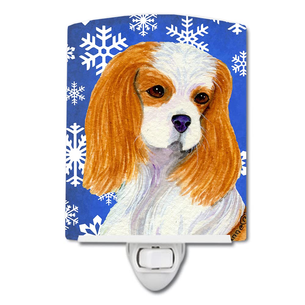 Carolines Treasures Ceramic Night Light, Cavalier Spaniel, 6x4x3in, Multicolor, Model SS4665CNL