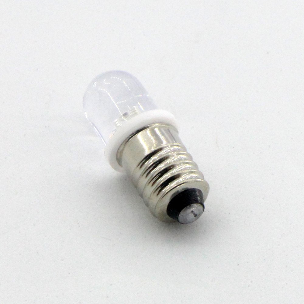 GutReise E10 Screw LED Bulb 10pcs DC12V Warm White Light Lamps 10 Count Steel
