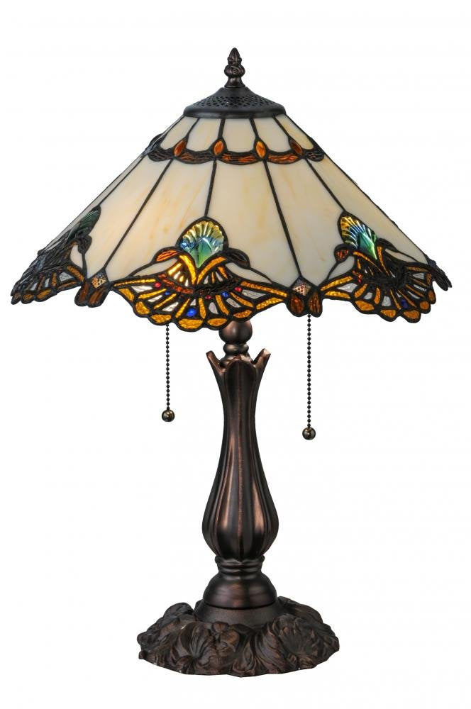 Meyda Tiffany 144058 Lighting, 21&quot; Height, Finish: Mahogany Bronze