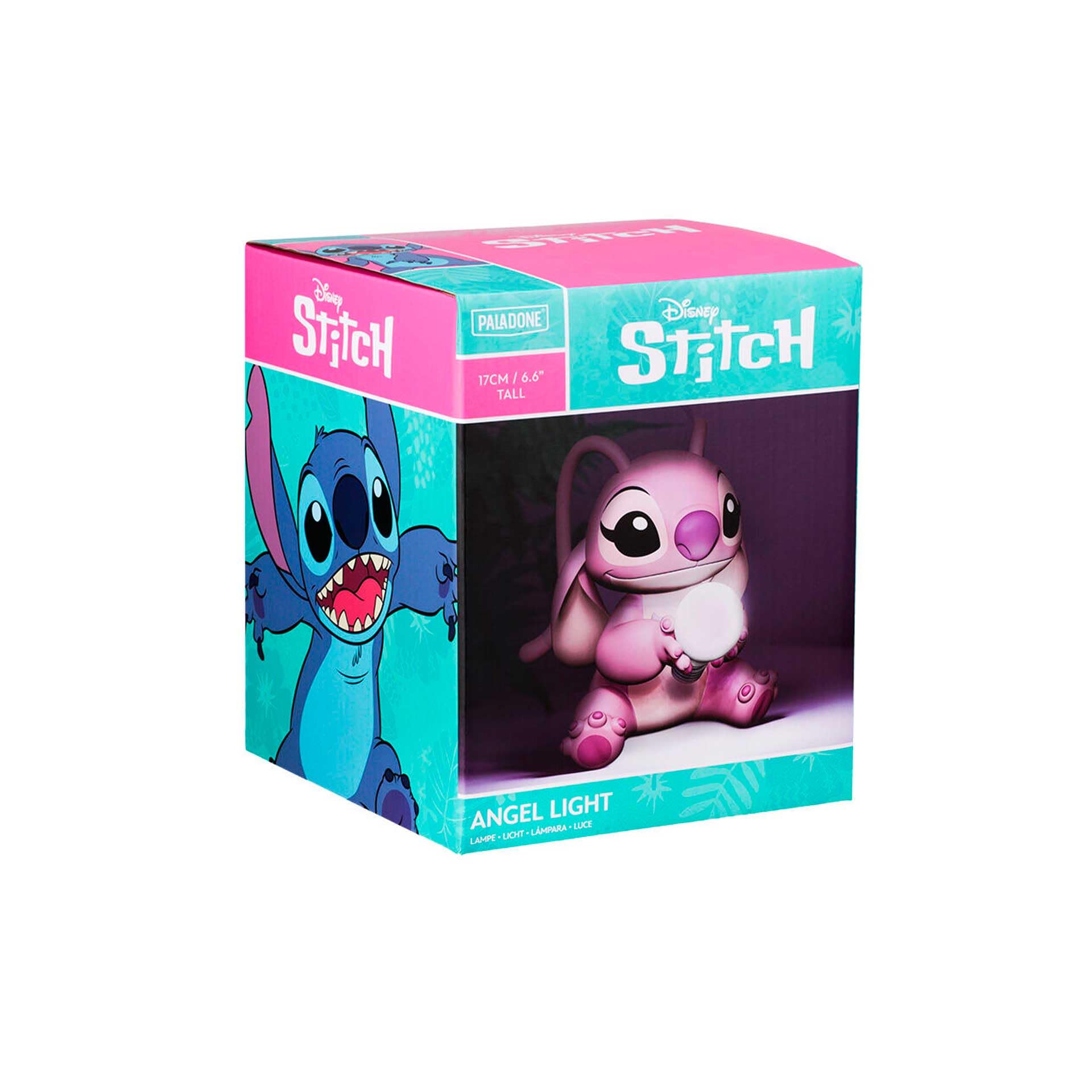 Paladone Angel Light - Officially Licensed Lilo And Stitch Lamp, Disney Collectible Gift, Bedside Table Bedroom Night Light Deco
