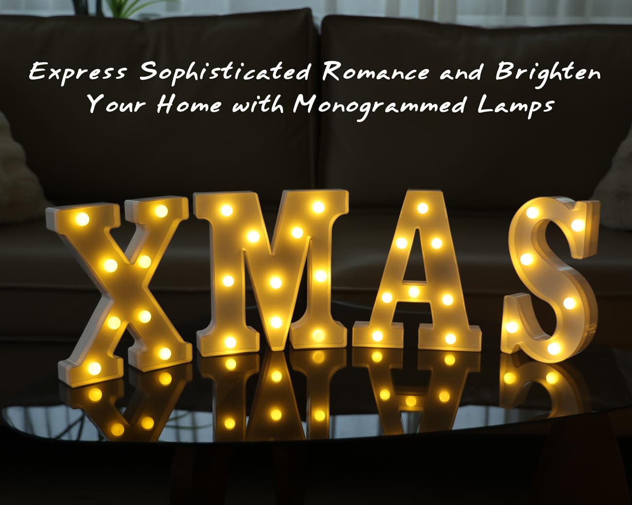 Ifdgctk Light Up Letters  Led Letters Lights 26 Alphabet  Decorative Lighted Letters  Battery Powered Led Marquee Light Up Letters For Party  Bar  Night Light  Home Decor(Letter M)