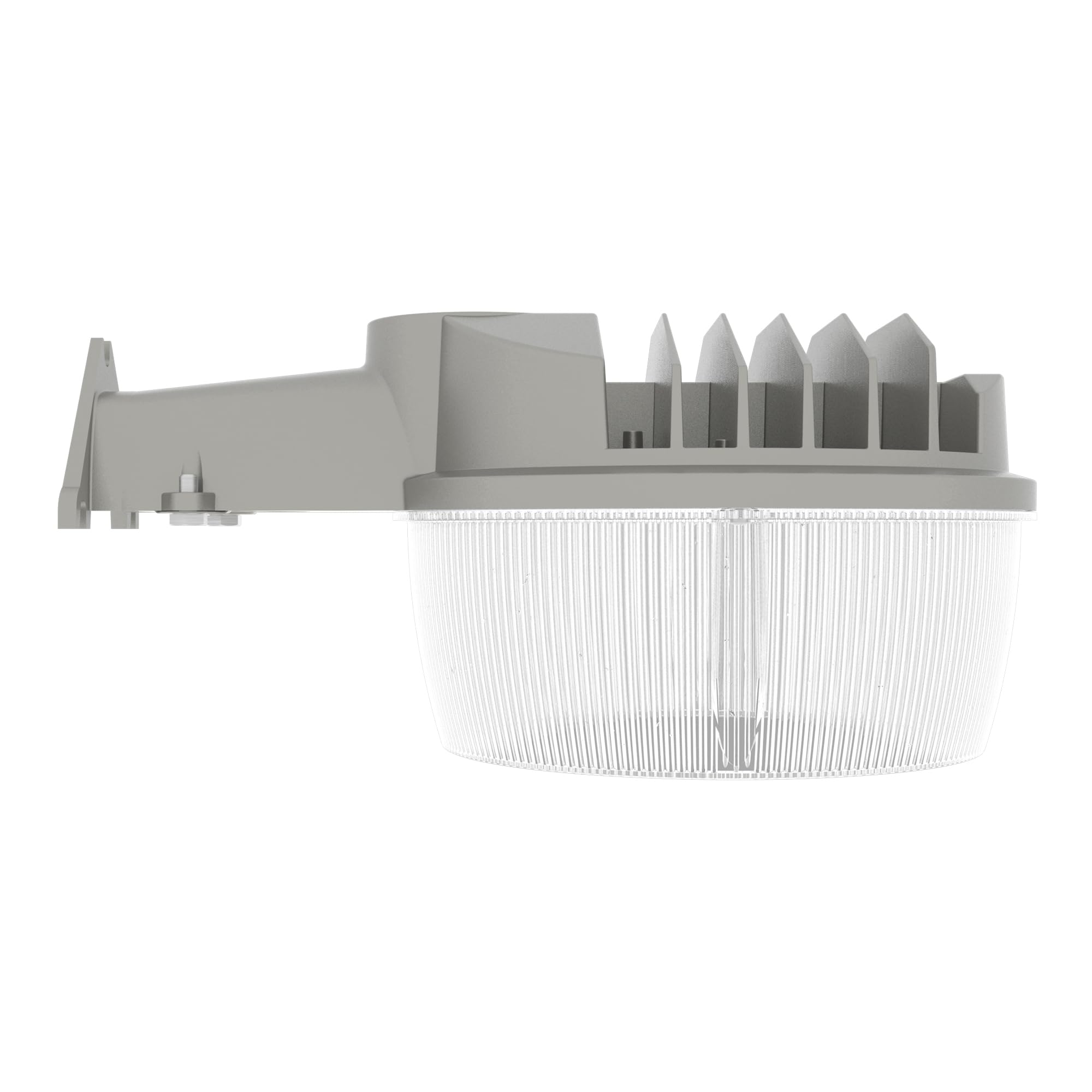 HALO ALB Outdoor LED Security Area Light, 7000 Lumens, Aluminum, Gray, Wall/Pole Mount, Model ALB7A40GY