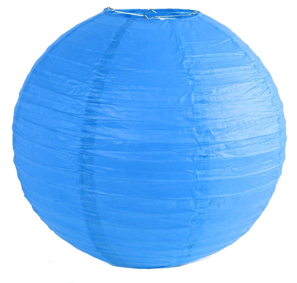 Pack Of 3 Paper Lantern Lampshade Party Birthday Baby Shower Wedding Celebration Decoration (Blue, 12'' (30Cm))