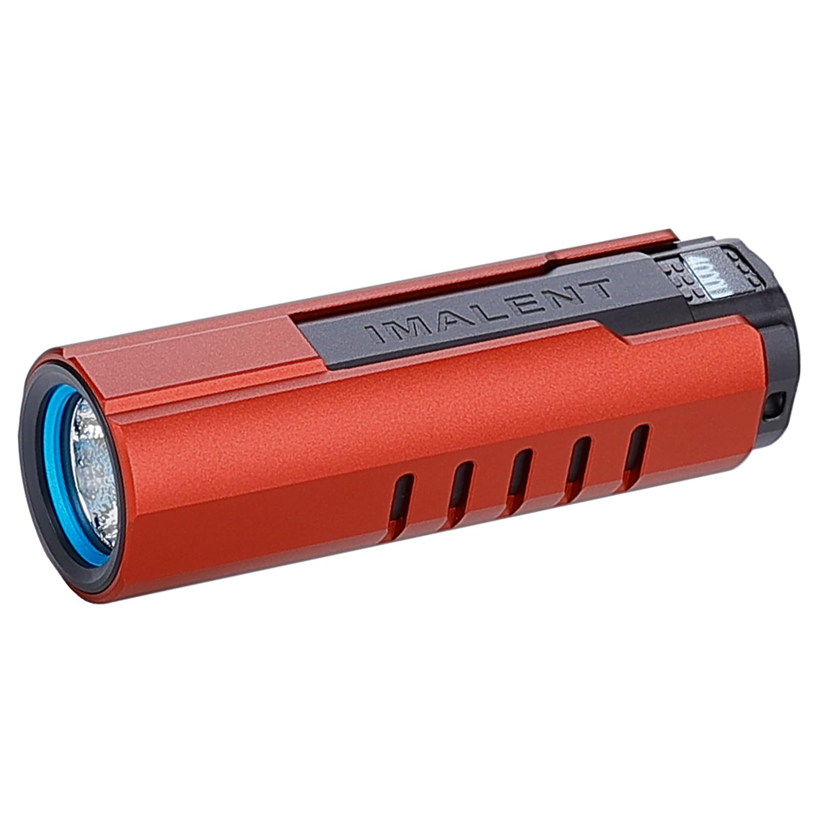 IMALENT LD70 EDC Flashlight, 4000 Lumens, Rechargeable, Aluminum, Red