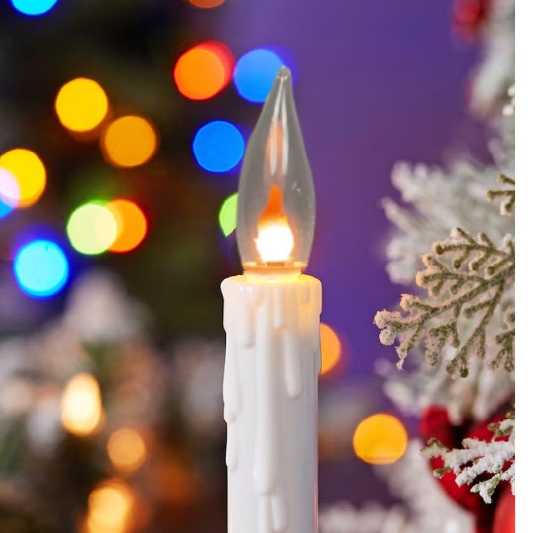 Royal Designs, Inc. Flicker Candelabra Style Led Light Bulbs, E12 Candelabra Base