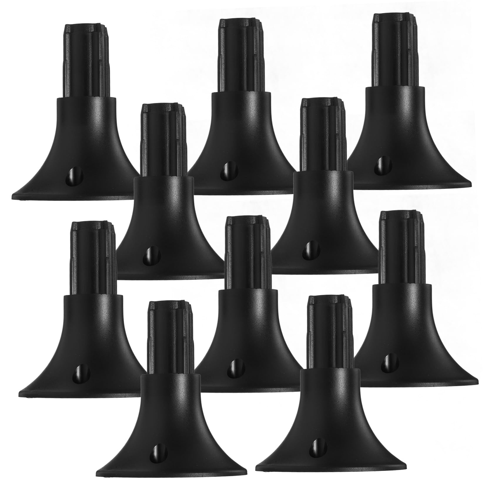 Outanaya 10pcs Solar Led Light Base Outdoor Lamp Post Base for Garden Lawn Strong Construction