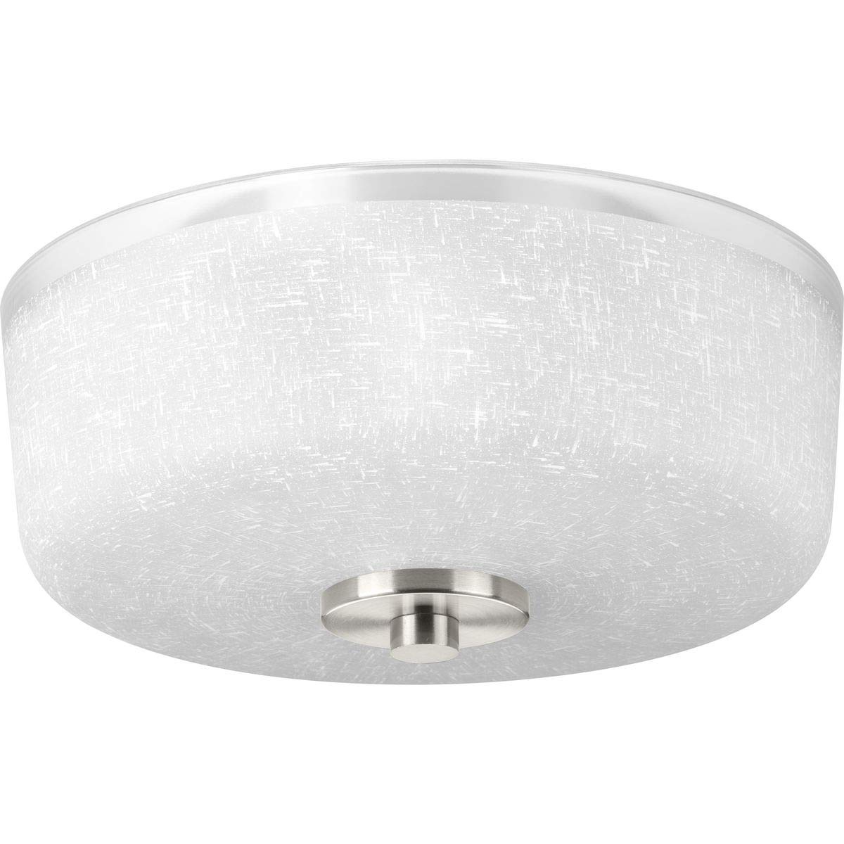Progress Lighting P3620-09 Alexa Close-To-Ceiling, Nickel