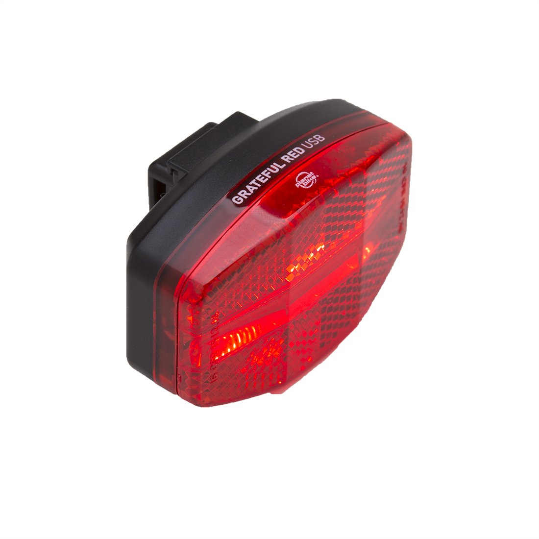 Planet Bike Grateful Red Usb Bike Tail Light 4.5 X 2.25 X 2.75&quot;