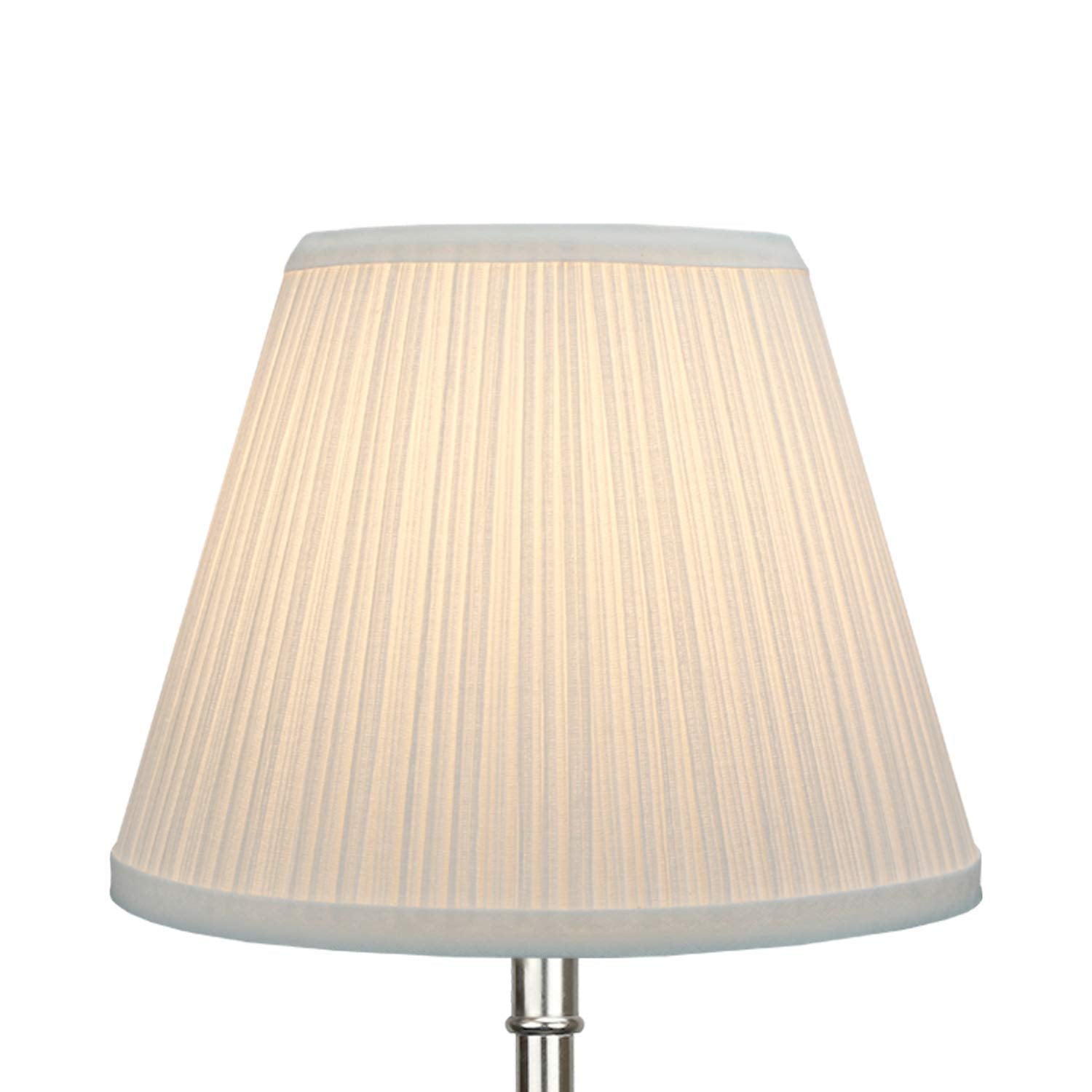 Fenchelshades.Com Lampshade 5'' Top Diameter X 9'' Bottom Diameter X 7'' Slant Height With Clip-On Attachment For Standard Ediso
