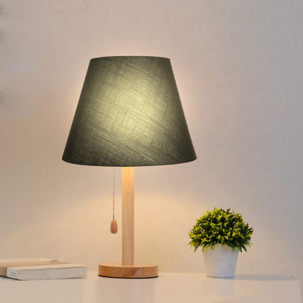 Tootoo Star Barrel Lamp Shade Replacement, 6X10X7.5 Inch, Black Fabric, Spider Model Sx-0209Na