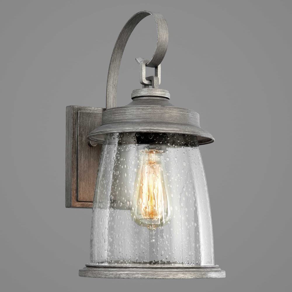 Progress Lighting Conover Outdoor Light Fixture, Antique Pewter, Aluminum, 16inx8.63inx8.63, Model P560084-103