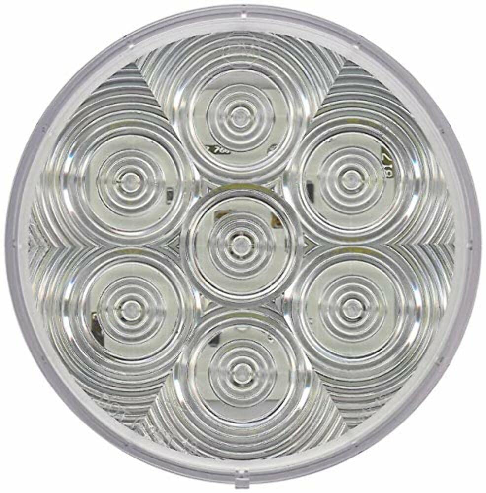 Peterson Mfg V826Kc7 Led 4&quot; Round Backup Light