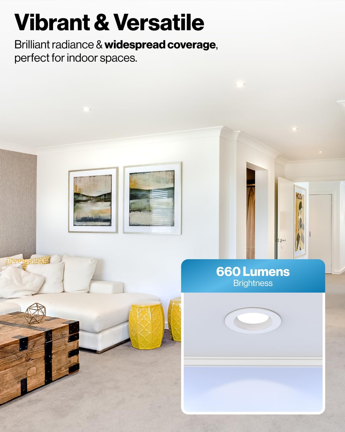 Sunco 24 Pack 4 Inch Dimmable LED Recessed Can Lights, 5 CCT Selectable, 11W=60W, 660LM, UL Certified