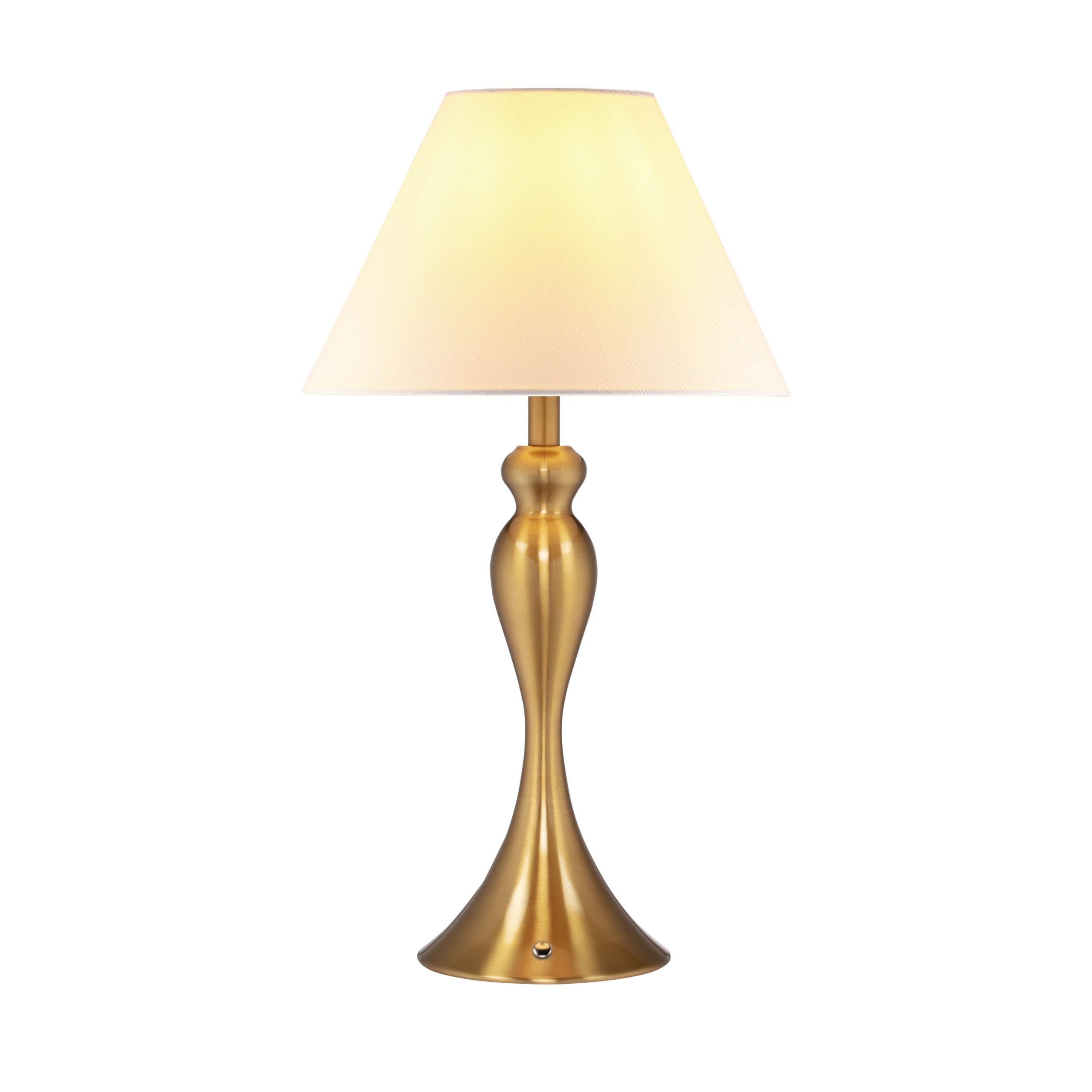 O'Bright Ember Cordless Table Lamp - Rechargeable, Touch Dimmable, Battery Operated, E26 Led Bulb, Type-C Fast Charging, Portabl