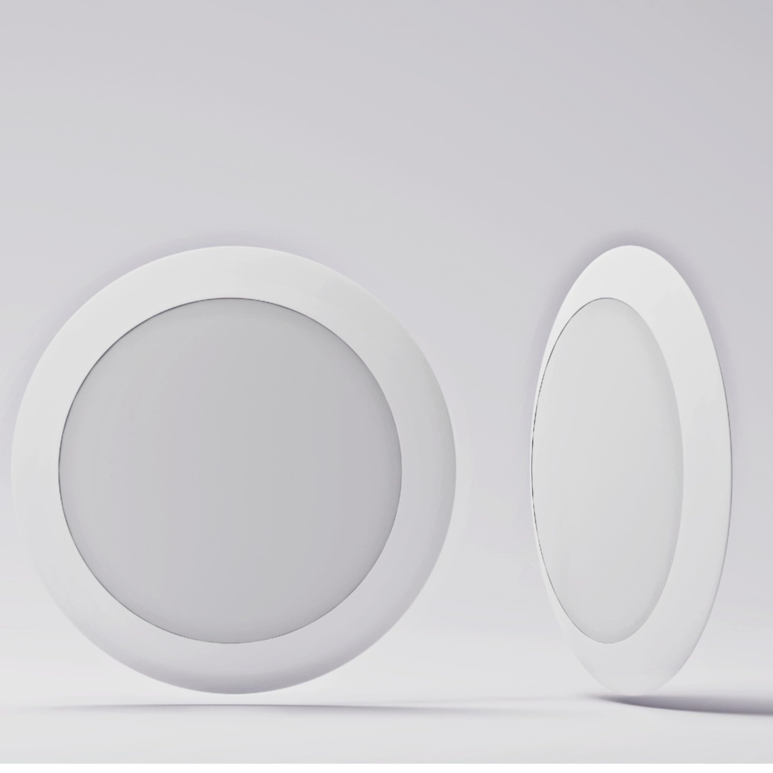 Lunabode LED 7.5 Inch Disc Light- 1 Pack Dimmable Ceiling Light Fixtures | 5cct LED Lights 2700K/3000K/3500K/4000K/5000K | Flush