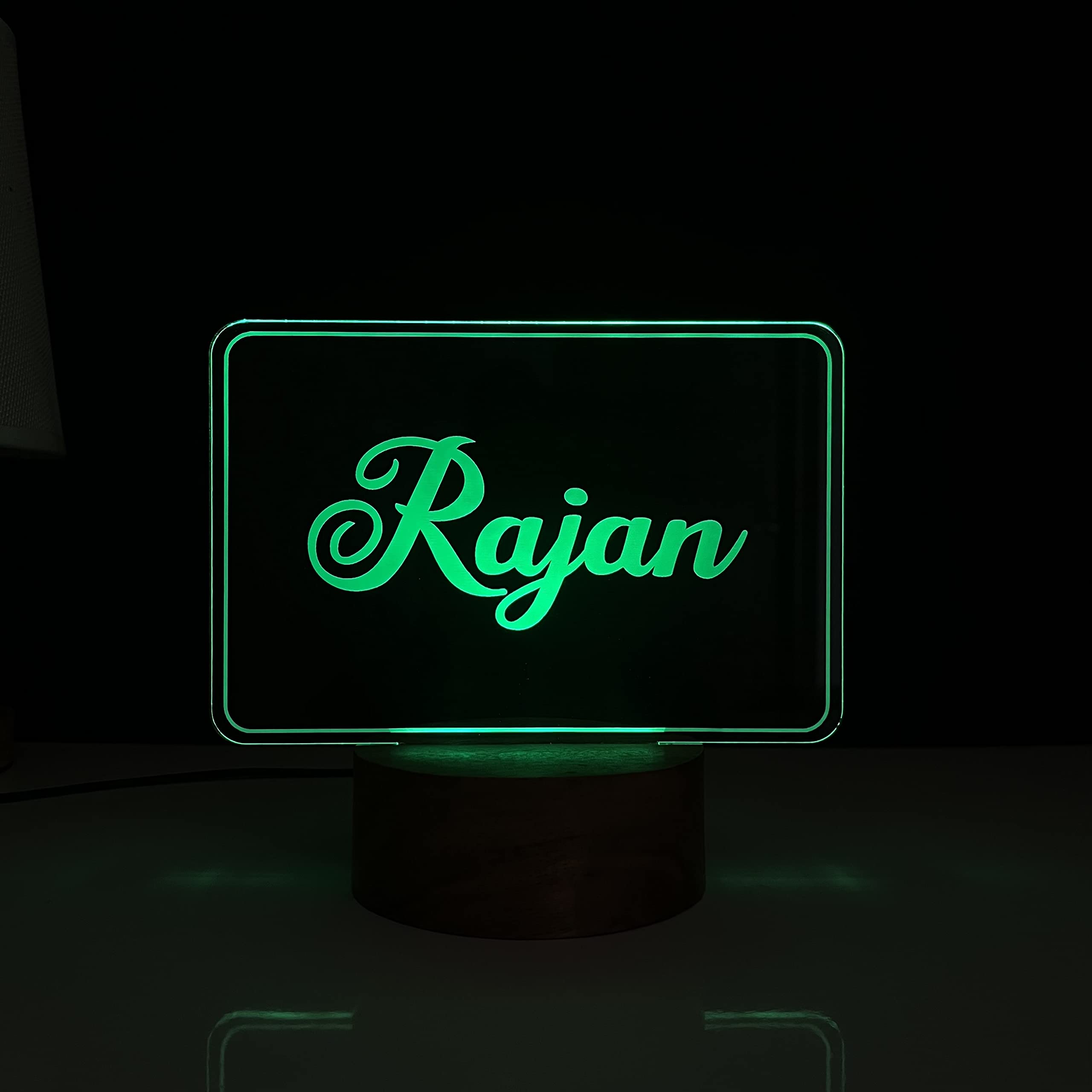 WOWOOD Anniversary Gift for Couple Wedding Gift Lamp Love Night Light (Name Lamp)