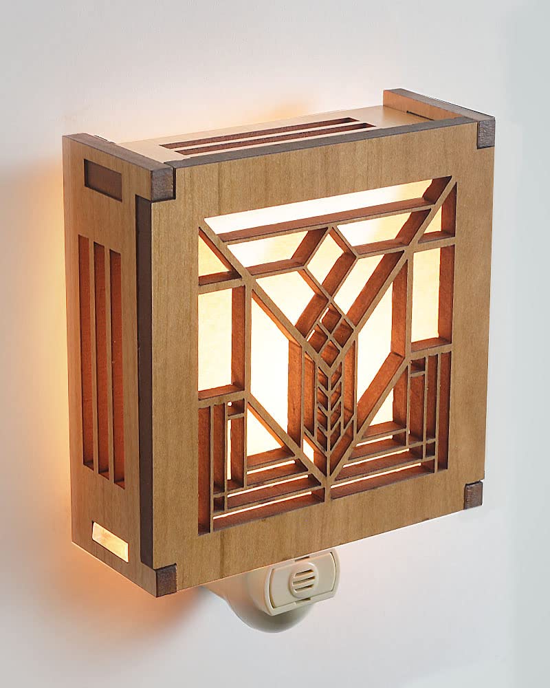 Frank Lloyd Wright Lake Geneva Night Light