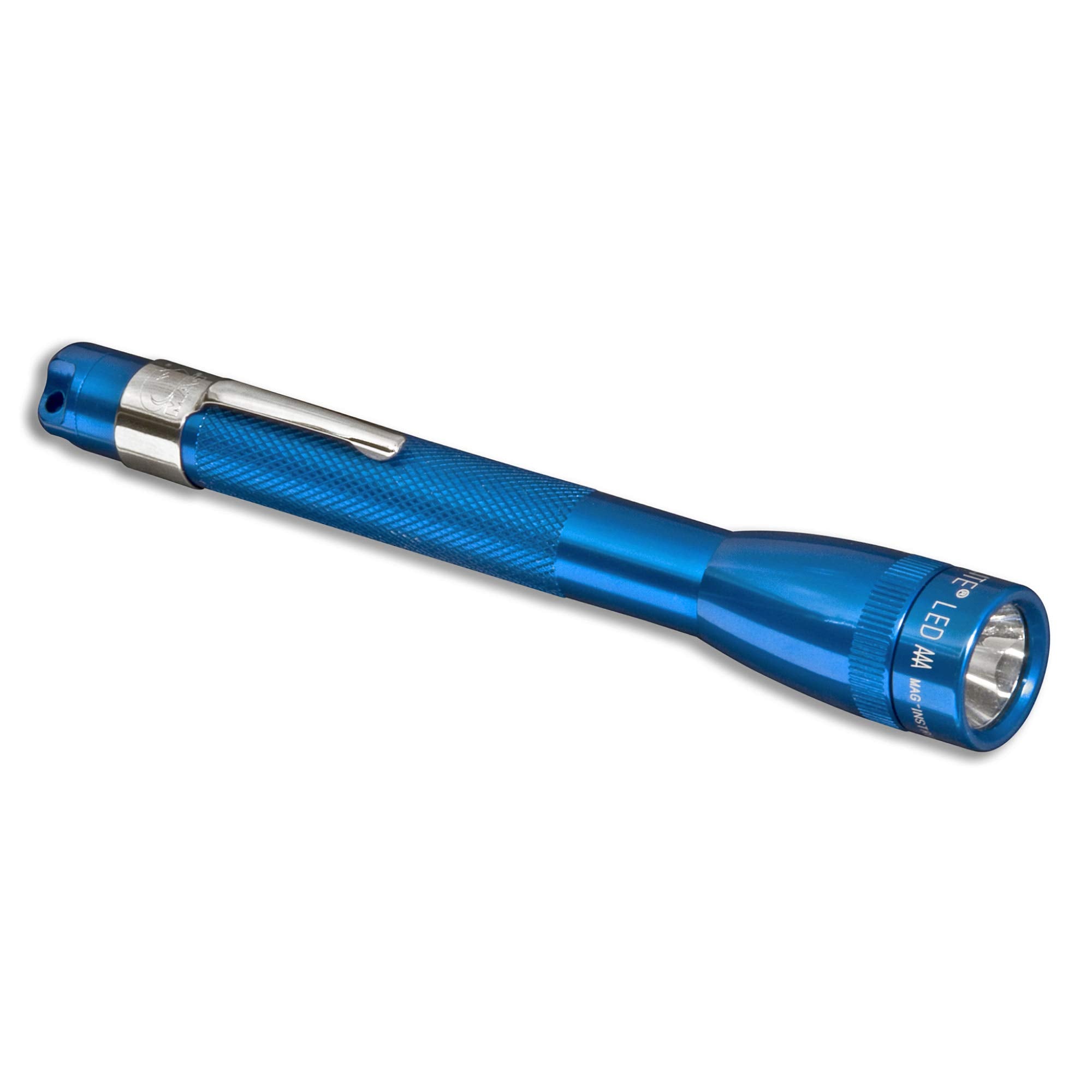 MagLite Mini LED Flashlight Aluminum 2-Cell AAA Blue SP32116