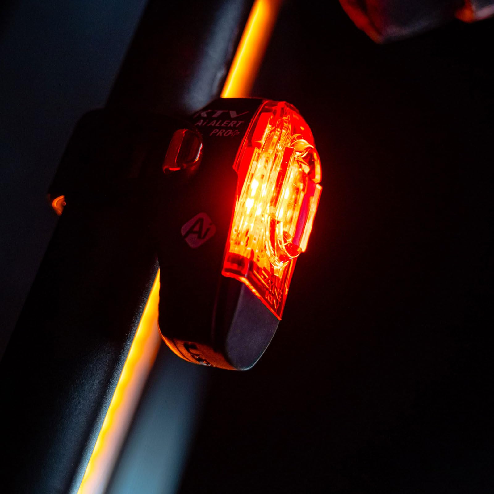 LEZYNE KTV Drive Pro+ Rear Light 150 Lumens USB Rechargeable IPX7 Black Model 1-LED-35R-V304