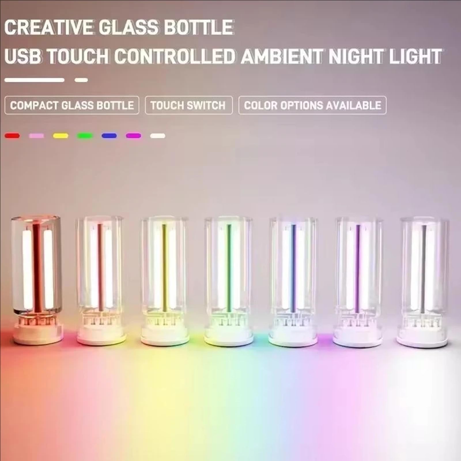 beuhugas USB Night Light - Flexible Neck LED Bulb - Red - 3.67 Cubic Inches - Model Night-001 - Ambient Car Lighting