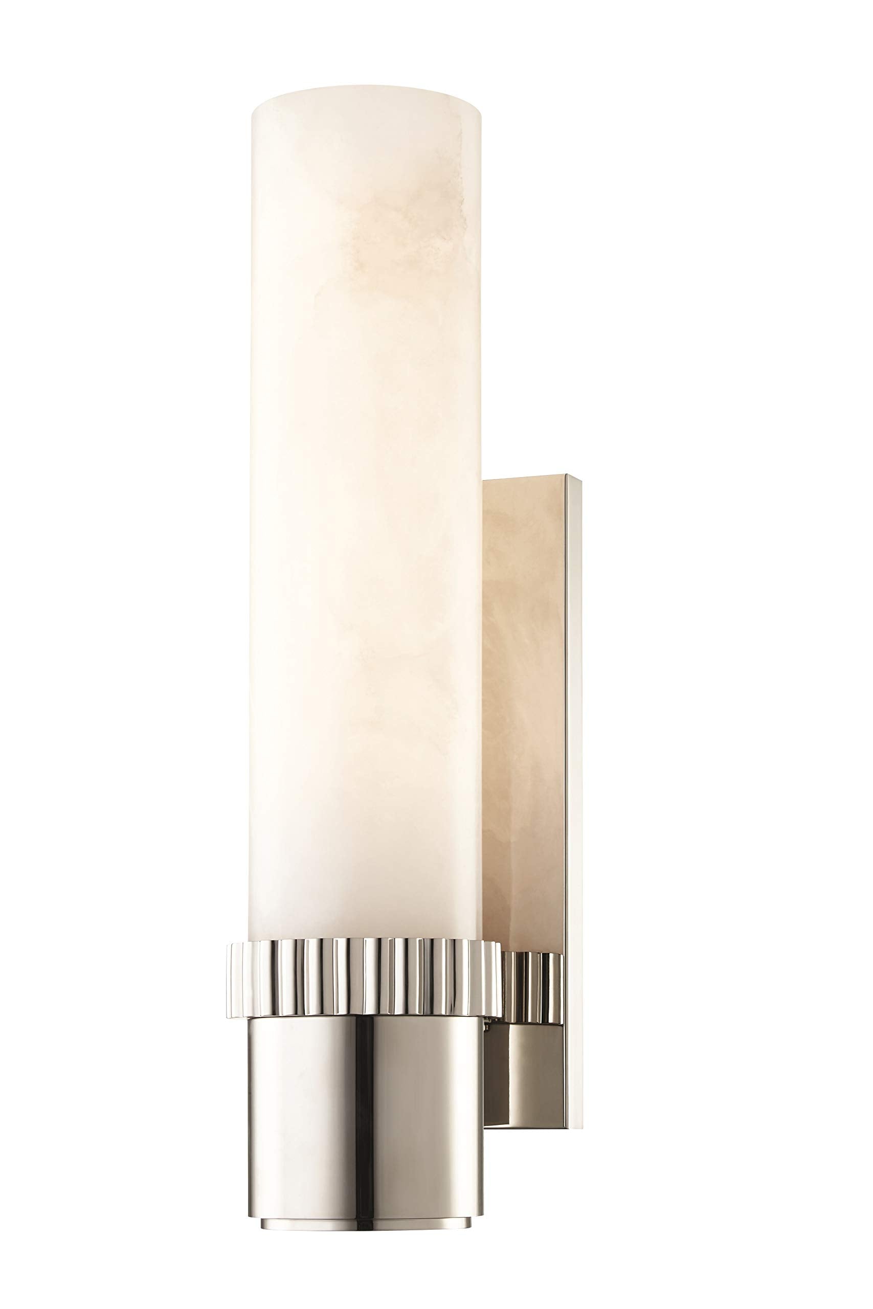 Hudson Valley HUD1260-PN Contemporary Modern LED Wall-sconces, Polished Nickel