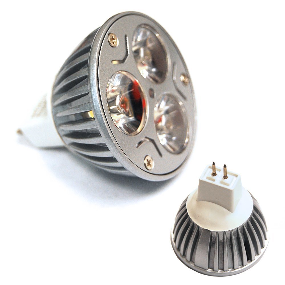 CTKcom MR16 LED Bulb 3W 2700K Warm White 6 Pack 35W Halogen Equivalent 300 Lumens