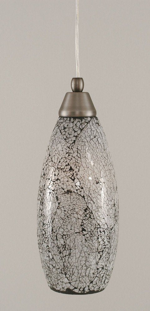 Toltec Lighting 1 Light Mini Pendant In Brushed Nickel (22-Bn-416)